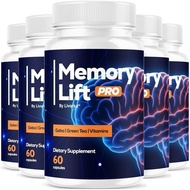 (5 Pack) Memory Lift Pro Supplement Capsules - Official Memory Lift Pro Brain for Your Brain Supplem