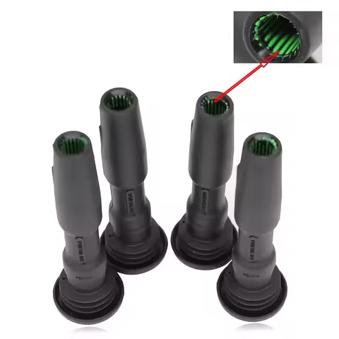 4PCS IGNITION COIL RUBBER BOOTS WITH SPRING FOR AUDI A3 Q3 SKODA OCTAVIA VW GOLF VII POLO SEAT (2011