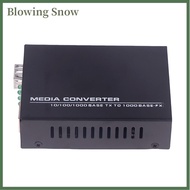 Blowing 1PCS Gigabit SFP Media Converter 1 SFP To 1 RJ45 Transceiver 10 100 1000M Fiber Optic Switch