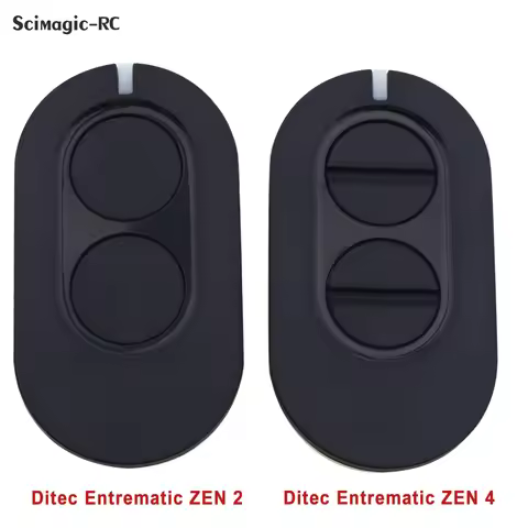 1/2pcs Entrematic Ditec zen2 / zen4 433MHz Transmitter Entrematic ZEN2W ZEN4W ZEN2C Garage Door Remo