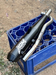 ท่อ AOM RAcing ทรงเดิม Wave125i ปลาวาฬ เลือกสเปคตามเครื่องยนต์ เดิม-53 ตระแกรง