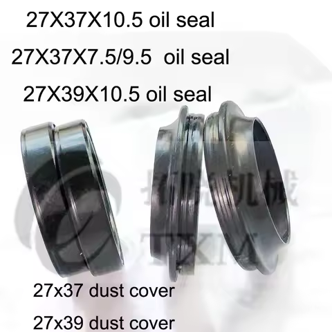 Damper Oil Seal Front Fork Shock Absorber Dust Cover Cap 27X37X10.5 27X37X7.5/9.5 27X39X10.5 27x37x1