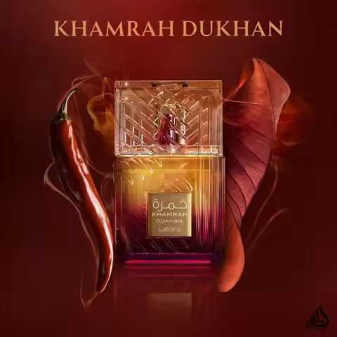 Lattafa Khamrah Dukhan Eau de Parfum Spray 100ml Original Arab Perfumes High Quality Lasting Orienta