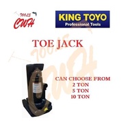 PRC / KING TOYO 2TON 5TON 10TON TOE JACK BOTTLE JACK KINGTOYO LIFTING LIFTER MOVING MOVER CWH TOOLS 