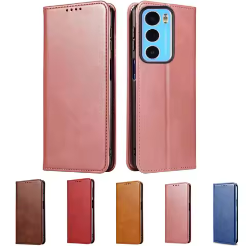 Luxury Leather Wallet Phone Case For LG Wing 6.8" LGWing 5G LMF100N, LM-F100N, LM-F100V, LM-F100 Wal