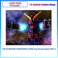 【JUNE 2026 Item Order】Bandai FW GUNDAM CONVERGE CORE Psycho Gundam Mk-II Robot Gundam Figure