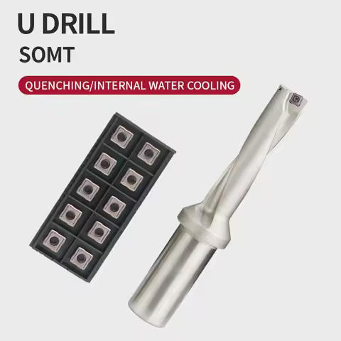 1PC C20-2D10-23SOMT04 C25-3D17-54SOMT06 C32-4D36-148SOMT11 CNC Lathe Tool Indexable U Drill For SOMT
