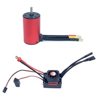 Replacement 3660 3500KV Waterproof Brushless Motor Shaft Diameter 5mm with 60A Brushless ESC Combo C