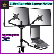 Laptop Monitor Arm Laptop Holder 2 Monitor and Laptop Holder Dual Monitor Arm And Laptop Holde-ly