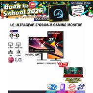 [ผ่อน 0% 10 ด.]LG ULTRAGEAR 27G640A-B GAMING MONITOR (IPS QHD 300Hz)/ประกัน 3 Years Onsite