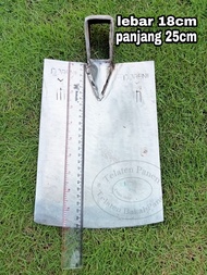 cangkul/pacul 18cm/asli tulungagung(Tanpa Doran)