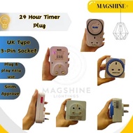 24HRS TIMER PLUG 3PIN EASY TO USE