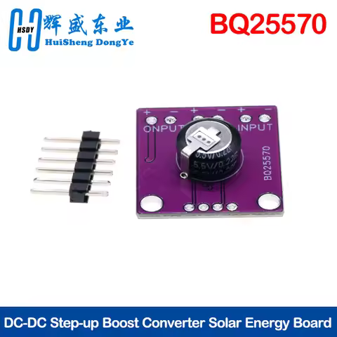 CJMCU-2557 BQ25570 Nano Power Energy Harvester DC-DC Step-up Boost Converter Solar Energy Board Nano
