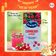 (Hộp 1 Lít) Nước ép Nam Việt Quất Cranberry Classic Juice Ocean SprayDate 12.2025