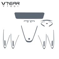 Vtear For ORA GOOD CAT / FUNKY CAT / CAT GT 2021 2022 2023 Car TPU central control protective film S
