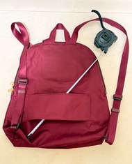 TUMI  40x30x10cm 酒紅色有袋可以套行李箱