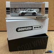 Inno64 x DPLS UNDEFEATED Porsche RWB WHITE TOKYO AUTO SALON KUALA LUMPUR TASKL2025 EVENT EDITION - (