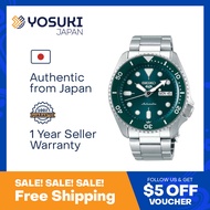 SEIKO SRPD61K1 SRPD61K Automatic SEIKO5 Day Date Green Stainless  Wrist Watch For Men from YOSUKI JAPAN / SRPD61K (  SRPD61K  S SRPD SRPD6   )