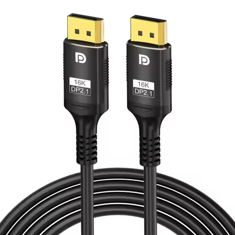 Gaming DP 2.1 DisplayPort Cable 80Gbps 16K Resolution 8K@120Hz 4K@240Hz HD Video Audio Wire For Moni