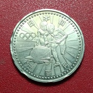 koin Jepang 500 Yen Heisei commemorative (Bobsleigh)
9 (1997)
