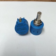 3590S-2-502L 5Kวอลลุ่ม10รอบ5Kสีฟ้า(แพ็ค10ตัว)ตัวต้านทานปรับค่าได้10รอบ Potentiometerโพเทนชิโอมิเตอร์