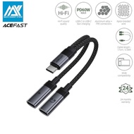ACEFAST J14 splitter USB-C male to 2×USB-C female