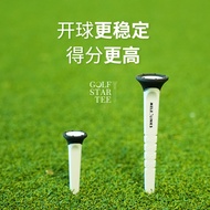 Set Tee Golf Edisi Terhad dengan Tee Panjang dan Pendek, Tee Plastik, Bekalan Latihan Golf
