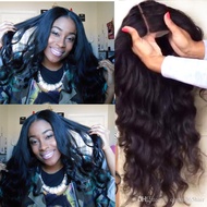 long straight hair wig ds9/rambut palsu/ready stock