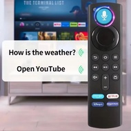 [Replacement Remote for Fire TV Stick] Works with 3rd Gen/4K MAX/Lite/Fire Cube & Alexa Voice Contro