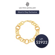 [Moms Day Exclusive] Lee Hwa Jewellery ​916 Gold Loop Bracelets​