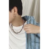 Smiley cube necklace