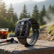Men's 2026 Waterproof Health Tracker Watch - Spring Edition, Bluetooth Call, SpO2