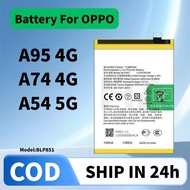Bateri For OPPO A74 4G A95 4G Battery A54 5G BLP851