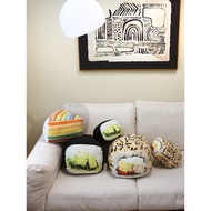 Simulation Rainbow Tiramisu Cake Birthday Gift Seaweed Seaweed Sushi Sesame Sushi Dumpling Soft Waxy