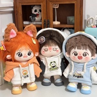 10cm Baby Clothes 20cm Baby Clothes Cotton Doll Baby Clothes Panda Penguin Sweatshirt Doll Replaceme