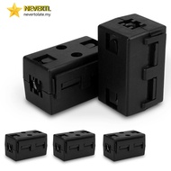 [LUMY] Ferrite Ring Core Black Clip-On Square Ferrite Core Noise Suppressor Cable Clamp