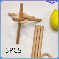[Ranarxa] 5x Wooden Base Ball Stand Wooden Circles Strong Decorative Collection Rack Display Holder for Kids Desk Baseball Players Fans