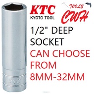 1/2" 8MM-36MM RANGE KTC JAPAN LONG DEEP SOCKET NUT DRIVER