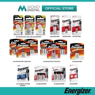 ENERGIZER BATTERY MAX AA / AAA / 9V /CR 2016 / CR 2025 / CR 2032 / AAAA / A23 /A27 / A76 / MAX C / M