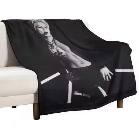 SHINEE TAEMIN Classic . Throw Blanket Nap Warm Quilt Decorative Throw Blankets