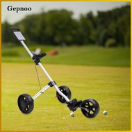 Gepnoo 3 Wheel Push Pull Golf Cart,Golf Bag Carrier Cart,Easy to Carry Golf Pull Cart,Golf Trolley,C