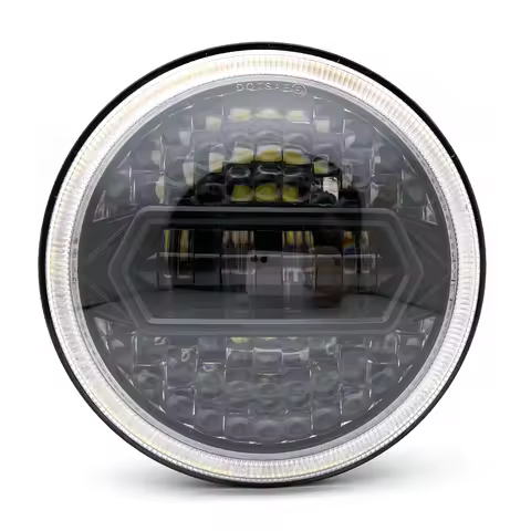 7 Inch LED Headlight For Motorcycle Tour FLD Softail Heritage Street Glide Road King Electra Glide 7