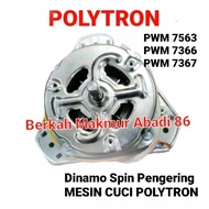 Dinamo Spin Pengering Mesin Cuci POLYTRON PWM 7563 PWM 7366 PWM 7367 Mesin Dinamo Pengering Polytron