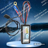 Motorcycle alarm, motorcycle security, secret sensor, Plus broken horn alarm sound (body touch senso