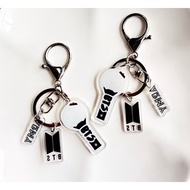 BTS Keychain, BTS Pendant Cheering Stick Keychain Accessory. Cute BTS bag charms