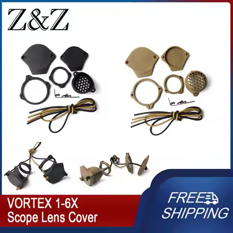 Tactical Scope Cap Aiming Optics Lens Covers For VORTEX 1-6X RifleScope Protector Objective NVG Cap 