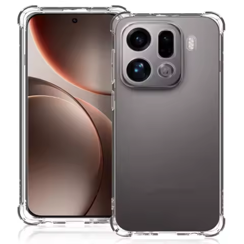 Case For OPPO Find X9 Pro X8 X7 X6 Pro OPPO Reno 14F 13F Protective Cover Four Corners Shockproof Bu