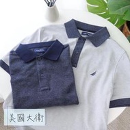 NAUTICA Polo衫 短袖 T恤 父親節 短T 帆船 衣服 上衣 tee t shirt【K2717Y】美國大衛