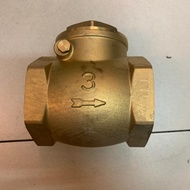 CHECK VALVE KUNINGAN DRAT 1" INCH / SWING CHECK VALVE BRASS