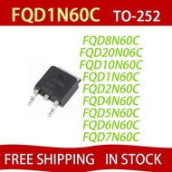 5PCS FQD1N60C 1N60C FQD2N60C 2N60 FQD4N60C 4N60C FQD5N60C 5N60C FQD6N60C FQD7N60C FQD8N60C FQD20N06C